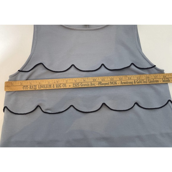 ANN TAYLOR FACTORY Women’s S Top Rayon Polyester Spandex Blue - Picture 3 of 6